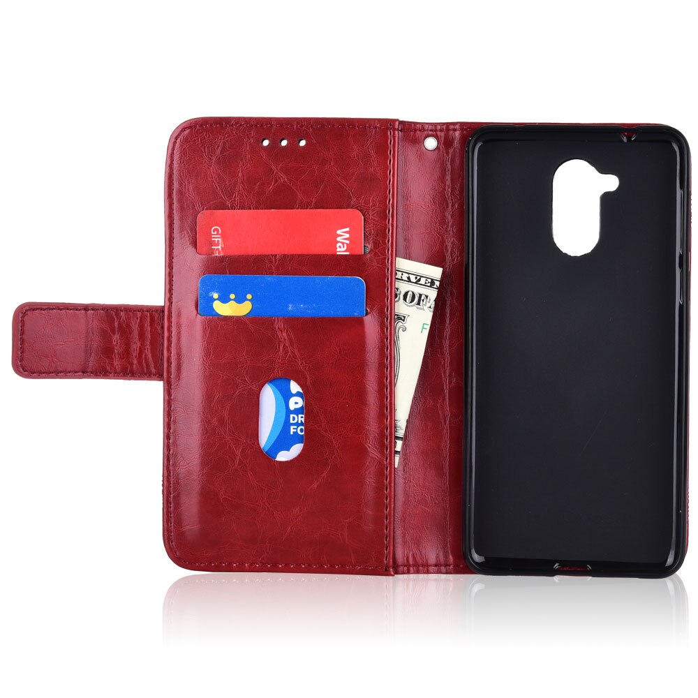 Til on huawei honor 6c pro etui blomstret pung læder etui til huawei honor 6c pro flip fitted case