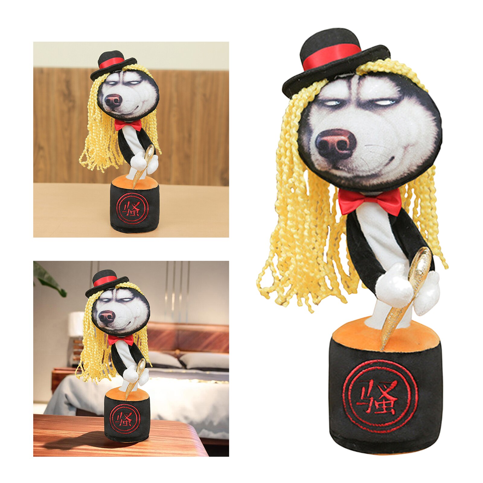 Kawaii Knuffel Dance & Sing Schudden Twist Gevulde Hond Dansen Pop Met 100 Nummers Kids Interactieve Speelgoed