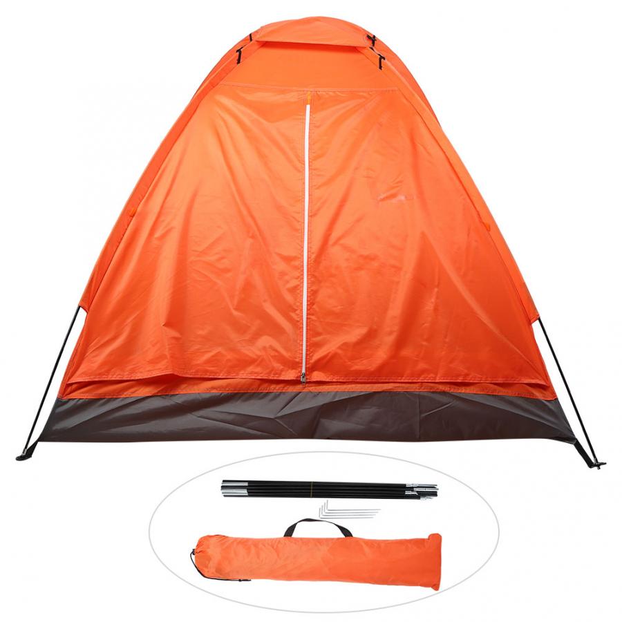 Outdoor-zeltmarkise für 1-2 personen, einlagig, aus oxford-gewebe, ideal zum campen, klettern, angeln und für den strand, inklusive heringstangen und aufbewahrungstasche