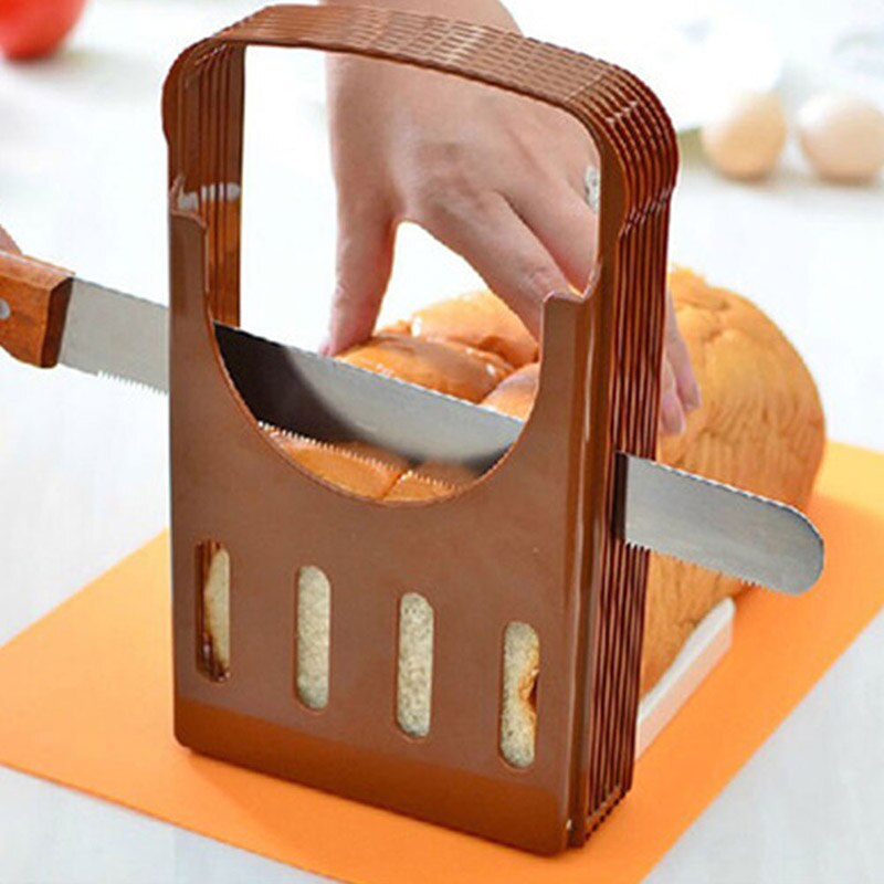 Keuken Brood Cutter Loaf Toast Slicer Snijden Snijden Guide Tool Bakvormen