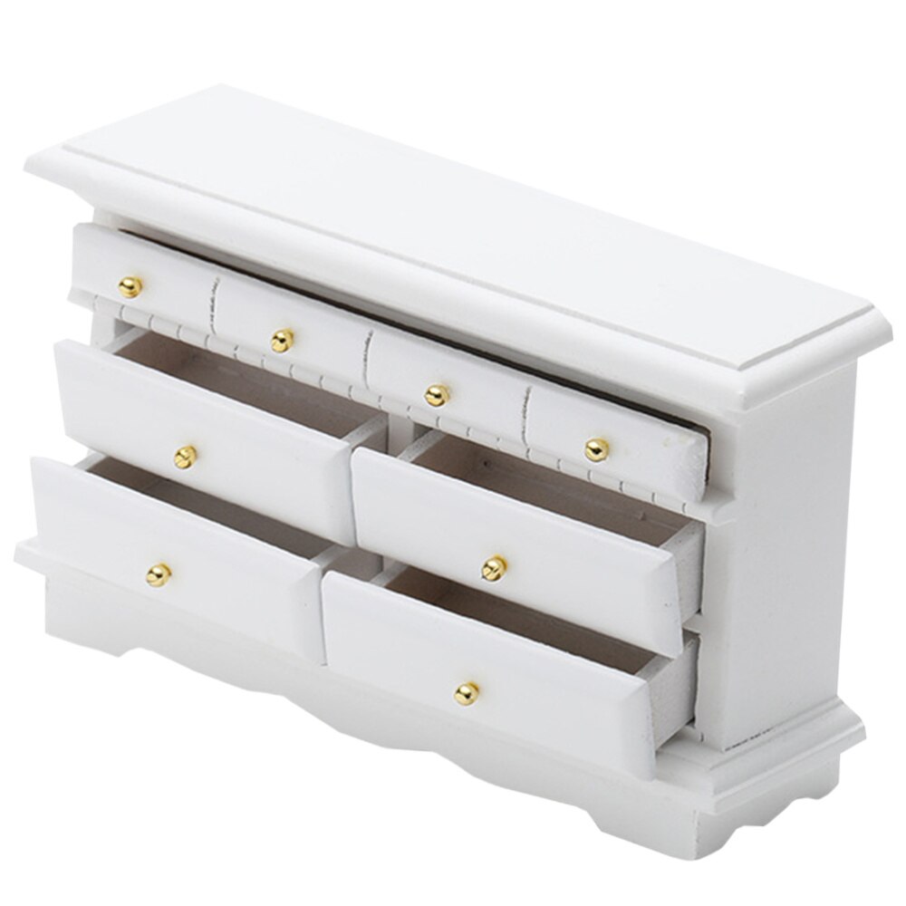 1pc exquisit Kreative Mini Haus Zubehör Seite Schrank Modell