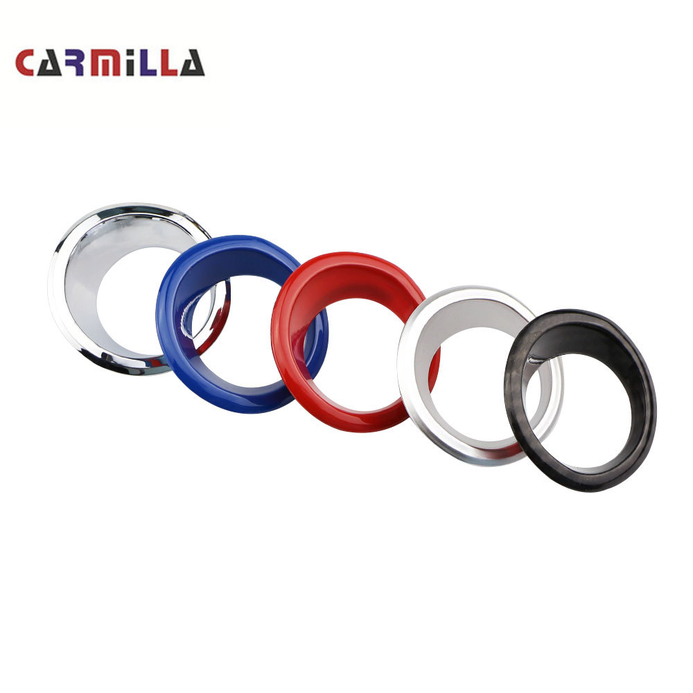 Car Chrome Ignition Switch Key Decoration Ring Circle Trim for Jeep Compass 2th Renegade - Stickers