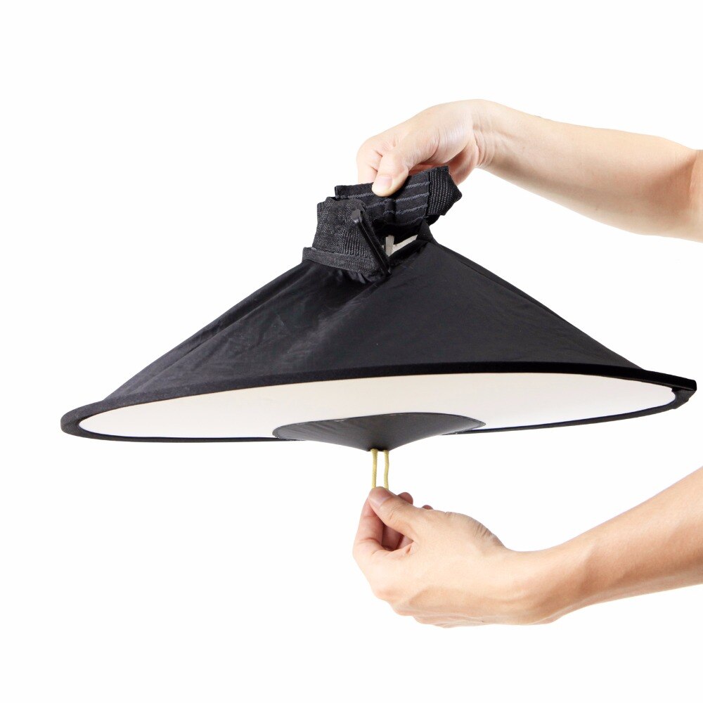 Meking 45 Cm/17 Inch Inklapbare Beauty Dish Flash Diffuser Voor Speedlite Studio Vangst Lichten Lichtgewicht Fotografische Apparatuur