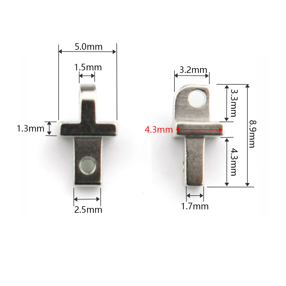 1 paar Bril Scharnier Brillen Brillen Reparatie Vervanging Scharnieren 9134