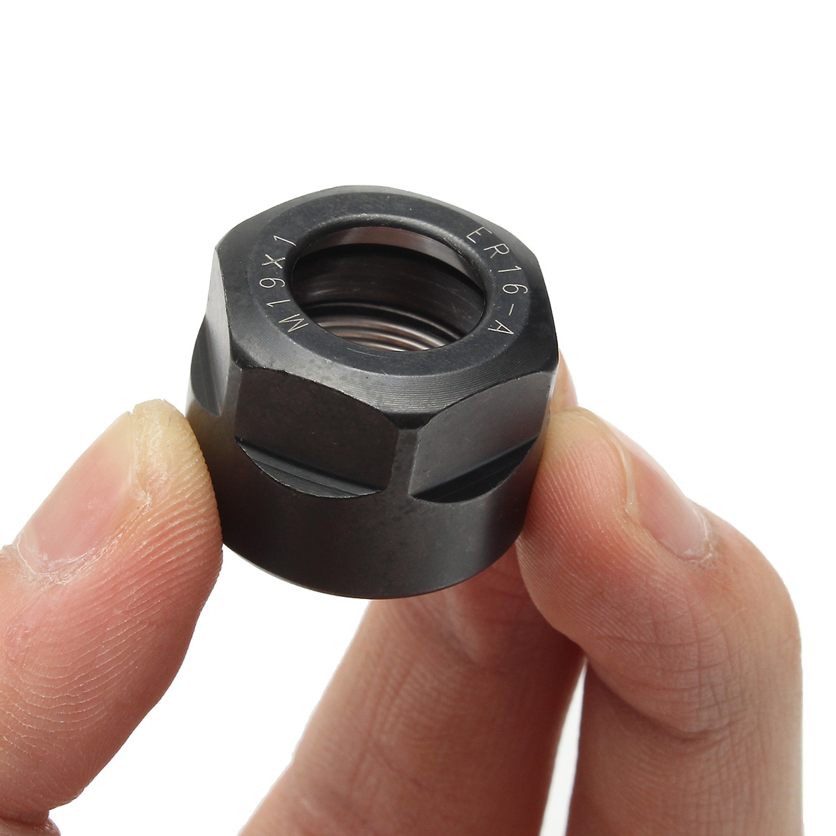 1 pieza ER16 tuerca hexagonal de sujeción para torno CNC pinzas de fresado portabrocas