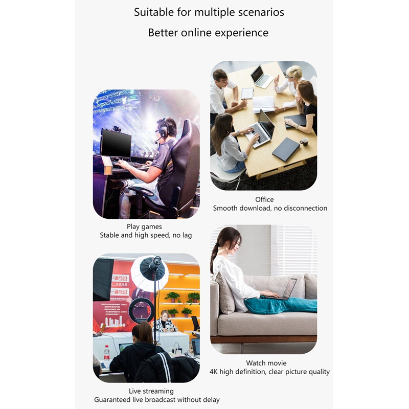 USB 3.0 Ethernet Adapter Network Card, USB 3.0 To RJ45 2500Mbps LAN Internet Cable For Windows/Mac OS, Linux, Etc.