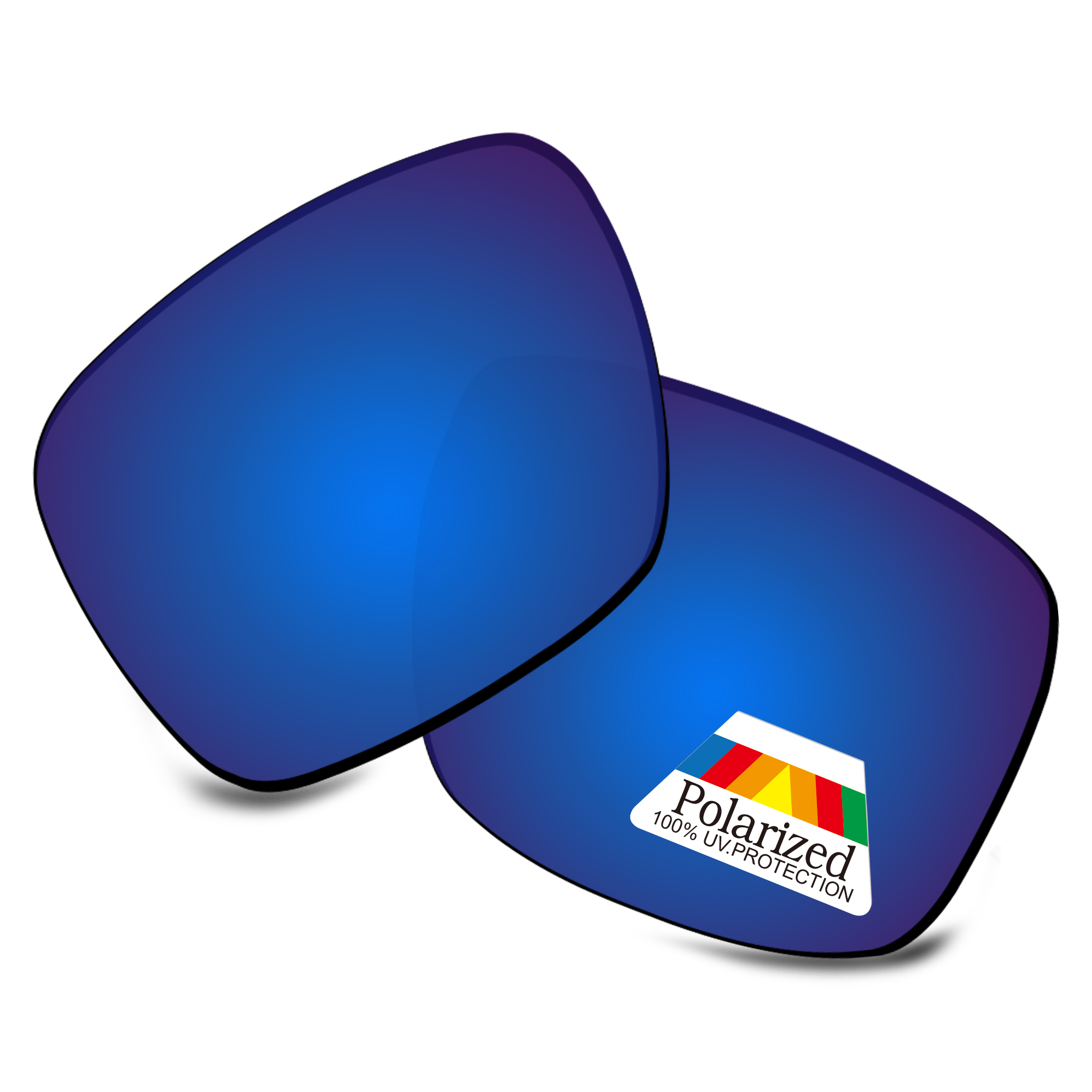 Lentes de repuesto polarizadas Bwake para gafas de sol Oakley Jupiter Squared OO9135,Jupiter Carbon OO9220 - 56 mm