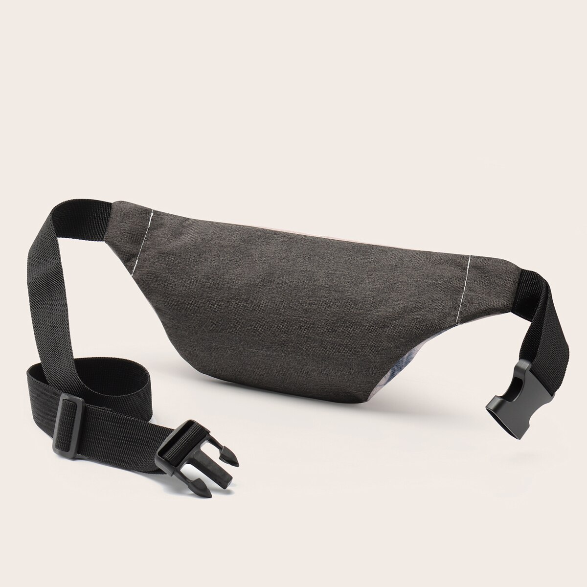 Deanfun 3d trykte midje vesker marmor korn mønstret fanny pakke med glidelås til kvinner boms bag til reiser  d18016