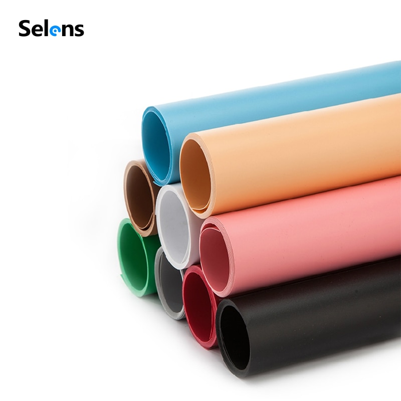 68*130cm Solid Color Matt Frosted PVC Background Plate Photography Backdrop Background Cloth Waterproof Anti-wrinkle