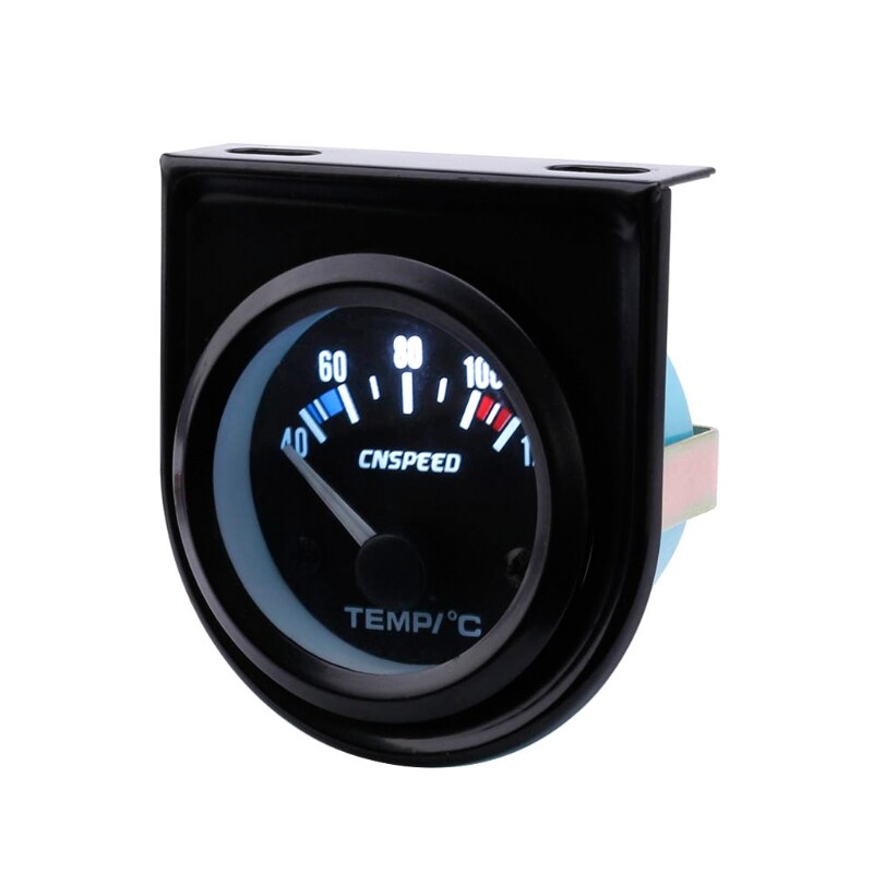 52mm Black Car Auto Digital LED Water Temp Temperature Gauge Kit 40-120