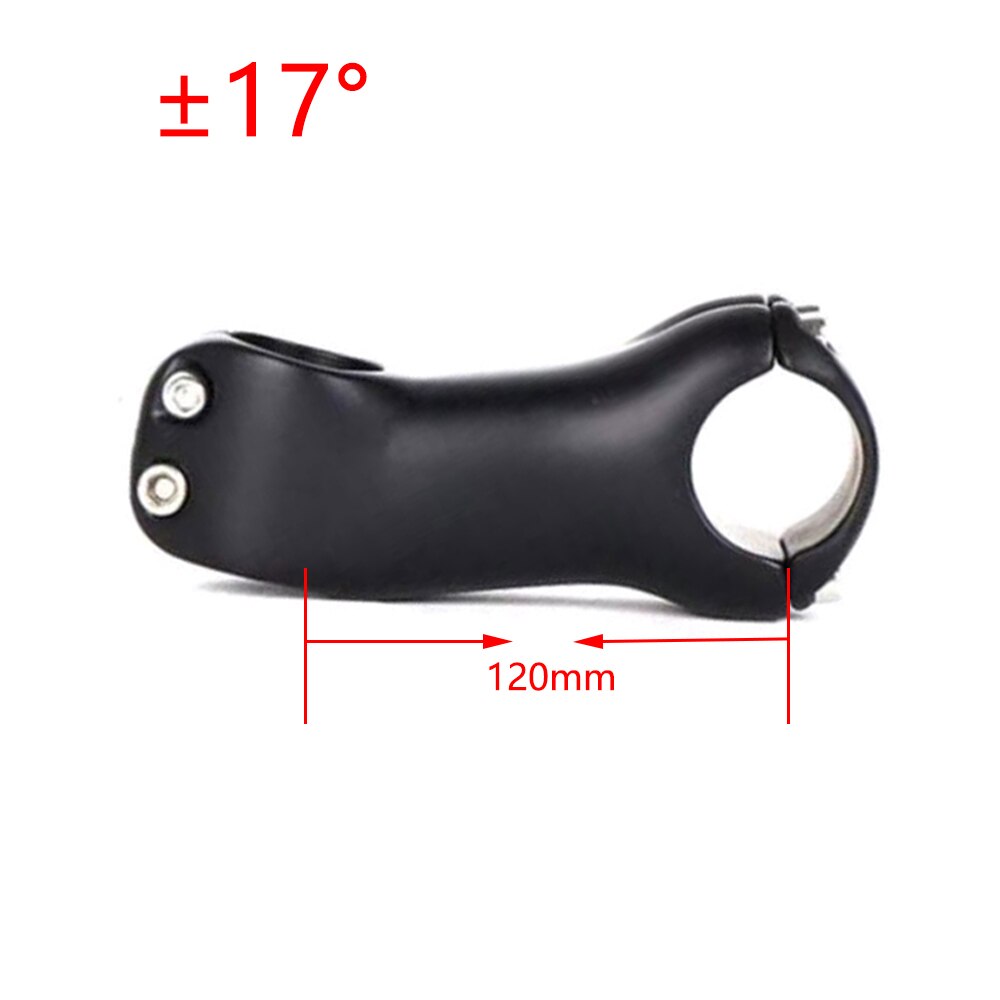 T800 Kohlenstoff MTB Fahrrad Vorbau 6/17 Grad 31,8 MM Kohlenstoff Rennrad Vorbau positiv und Negativ Radfahren Steigleitung Vorbau: 17 Grad120mm-2113