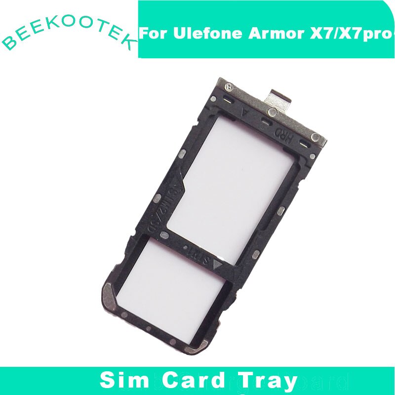 Originele Ulefone Armor X7, armor X7 Pro Sim-kaart Houder Lade Slot Sim Kaarthouder Adapter Socket Voor Ulefone Armor X7 Telefoon