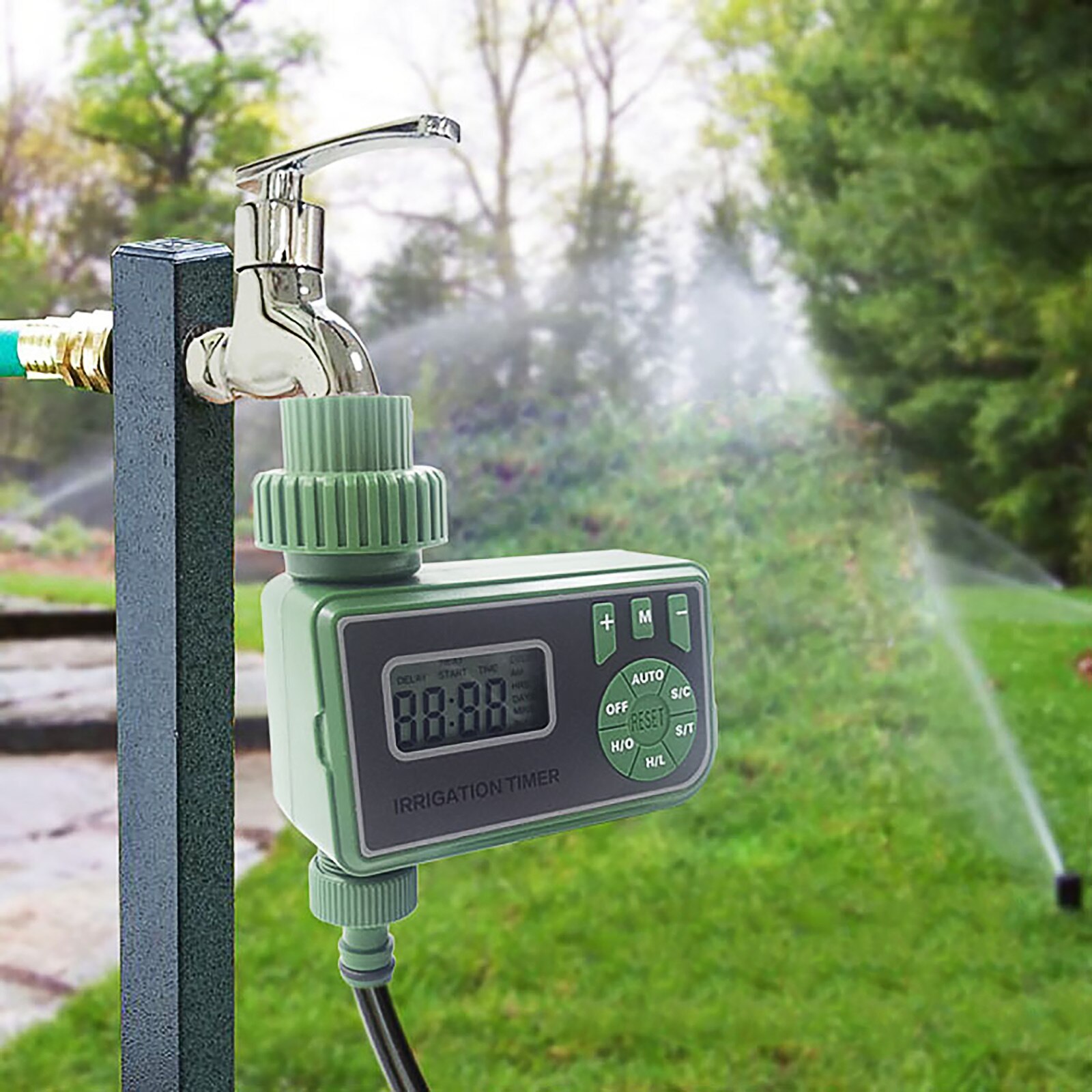 1PC Smart Automatic Electronic Digital Water Timer Irrigation Controller System With LCD Display Home Irrigation Timer