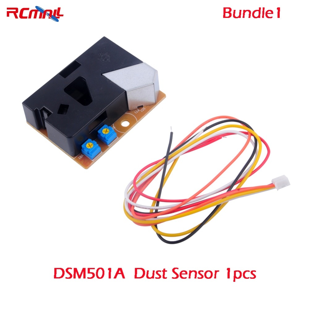 RCmall Stof Sensor Allergische Rook Deeltjes Sensor Module DSM501A FZ0835