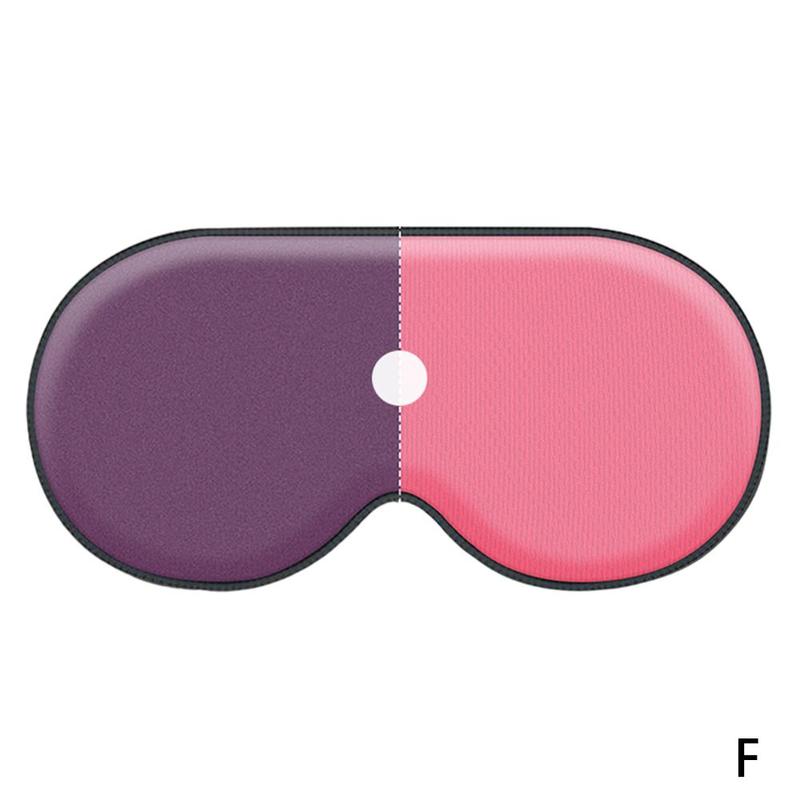 Double-sided Sleep Eye Mask Shading Natural Sleep To Ice Eye Breathable Relieve Help Relax Eyepatch Shredded Sleep Rest Fat Y3Z5: F