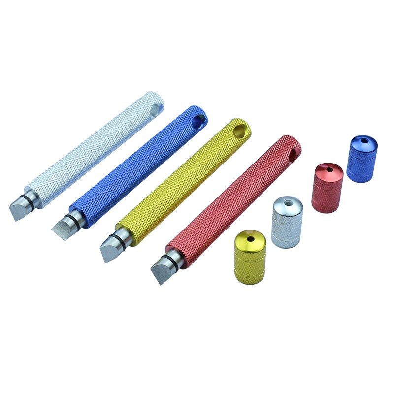 Golfclubs Iron Wedge U & V Groef Puntenslijper Cleaner Cleaning Tool 4 Kleuren Golf Club Head Grooving Tool