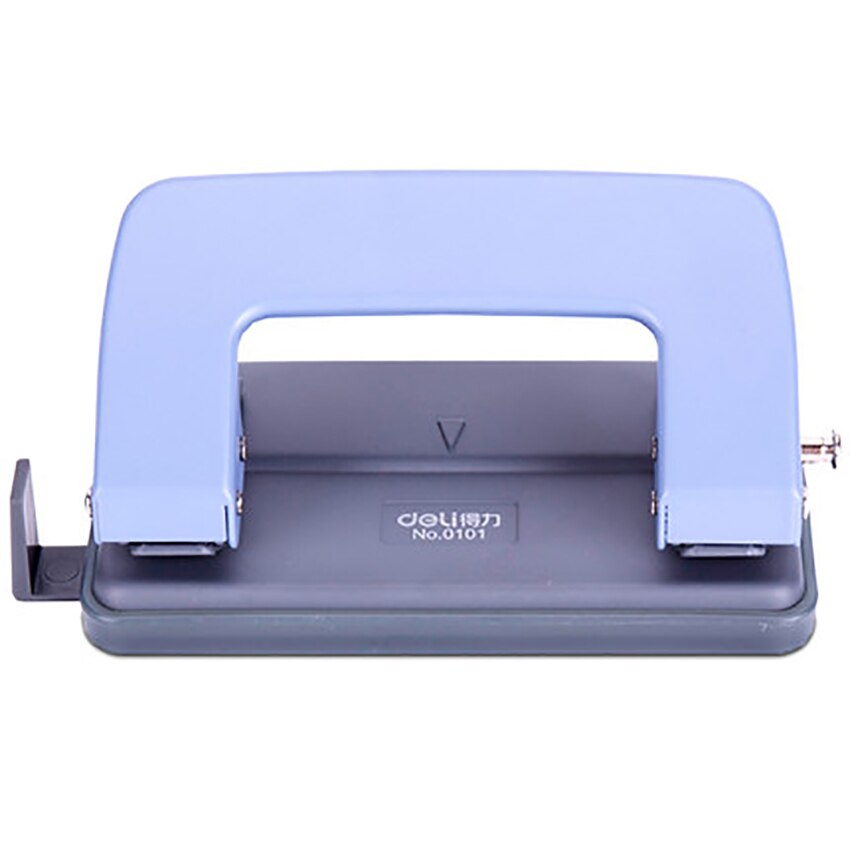 2 Hole Punch, Metal Hole Puncher with Safety Lock Function &amp; Scale, 10 Sheet Punch Capacity, Labor Saving, Office School Supply
