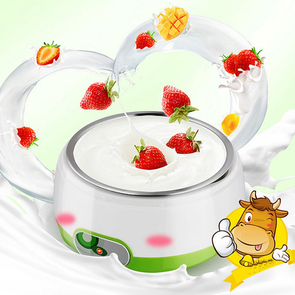 15w 1l miljøvenlig bekvemmelighed automatisk yoghurt maker diy frugt tyk yoghurtfremstillingsmaskine