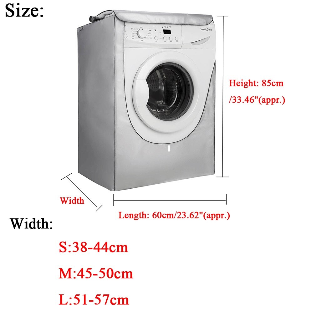 Vandtæt støvtæt vaskemaskine beskyttelsesdækning for hjemmet