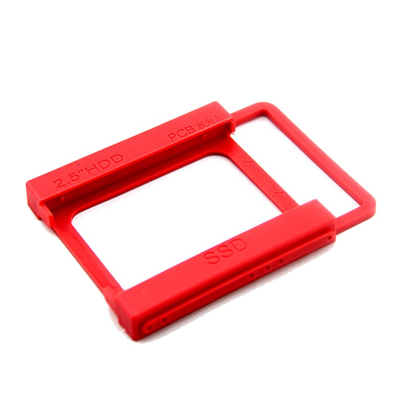 Support de disque dur SSD 2.5 à 3.5, support de montage en plastique pour adaptateur de disque dur PC
