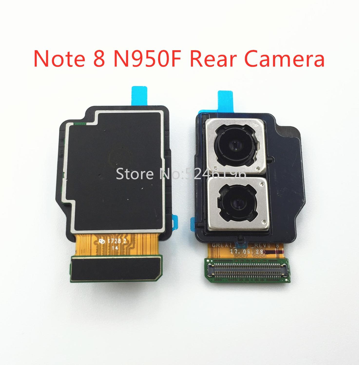 1pcs Back Rear big Hoofd Camera Module Flex Kabel Voor Samsung Galaxy Note 8 N950F N950FD Back Belangrijkste Flex kabel Camera
