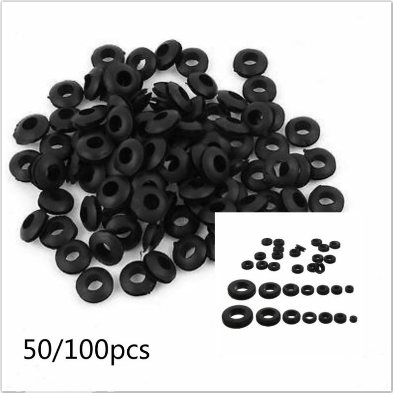 Double Sided rubber seal ring Oil Sealing Grommet Gasket For Protects Wire Cable hole protection ring shim washer Hardware.