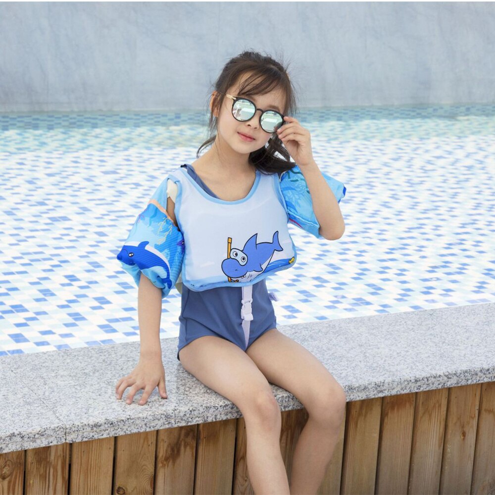 1Pc Kids Life Jacket Premium Veilig Cartoon Reddingsvest Zwemmen Drijfvermogen Vest Voor Kinderen