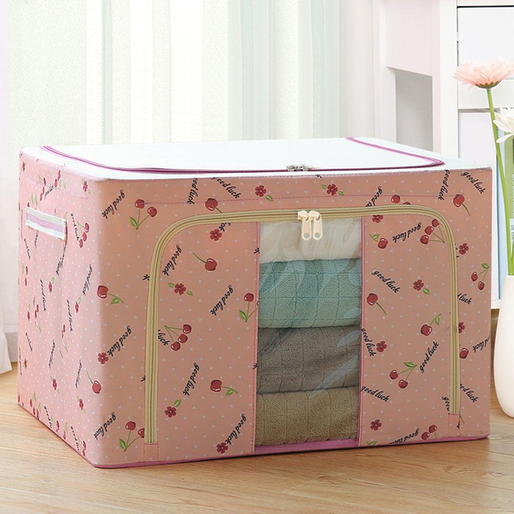 Oxford Fabric Clothes Storage Box Underwear Foldable Organizer Household Laundry Finishing Wardrobe Toy Storage Cabinet