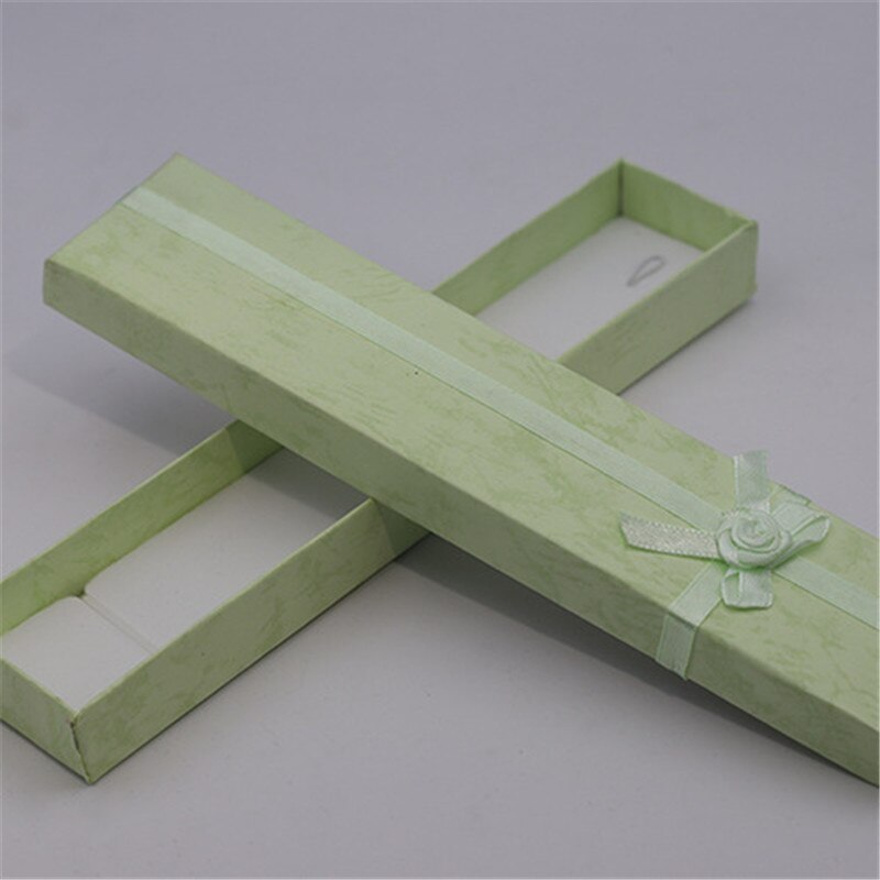 Colorful jewelry packing box with bowknot exquisite necklace box bracelet Jewelry Box: 3