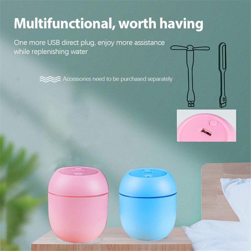 Humidificateur portatif d'usb de véhicule dans le diffuseur d'humidificateur d'espace de véhicule humidificateur portatif de capacité élevée de lampe d'atmosphère de Led