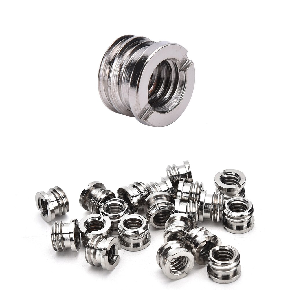 10pcs 1/4" To 3/8" Screw Mount Convert Adapter For Tripod Monopod Ballhead DSLR SLR Accessories Camera Accessories