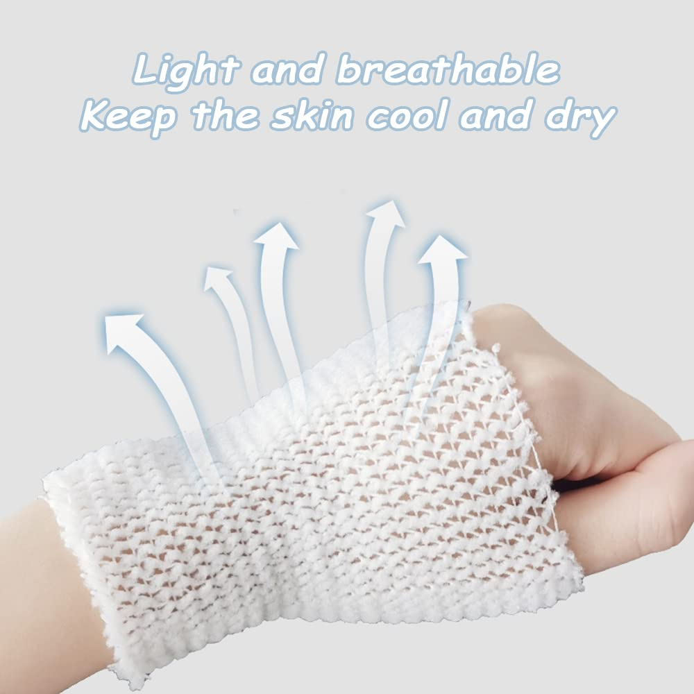 1 Rolle elastisches Netz, Wundverband, Netz, röhrenförmiger Verband, Netzschlauch, röhrenförmiger Blick-Fix, atmungsaktiver Verbandhalter für Erwachsene, Handgelenk