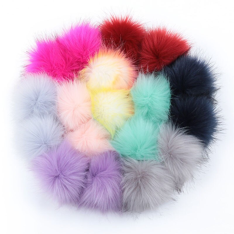 10cm pompony z futra szopa pracza na czapka zimowa z dzianiny czapka prawdziwy lis pompony na czapki szaliki prawdziwe futro pompony