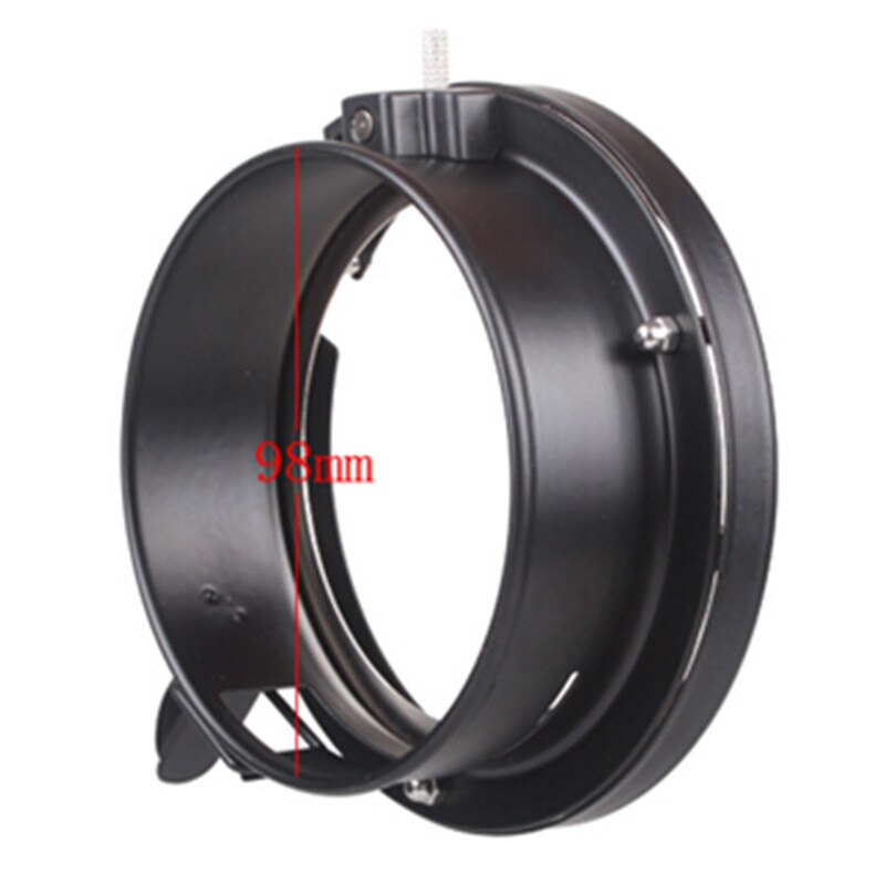 100% Originele Godox Universal mini 98mm flash Mounts Om Bowens Mount Ring Adapters Studio Strobe Godox 160W 250W 300W