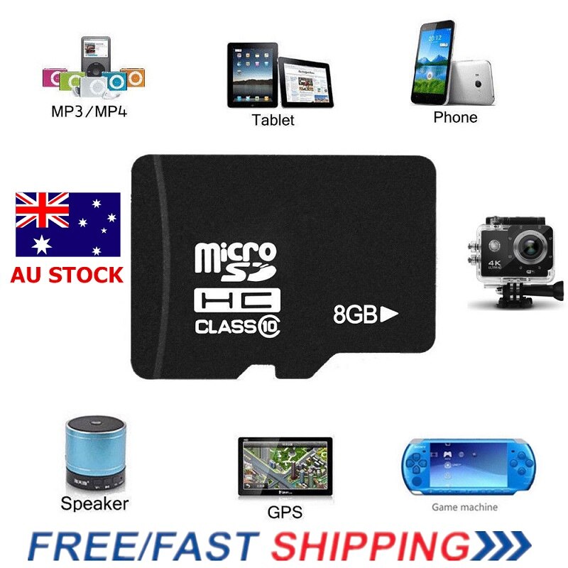 High Performance Micro SD Card for Phone Tablet Car DVR 8GB/16GB/32GB Micro SD Memory Card Ultra High Speed Car DVR TF Cards