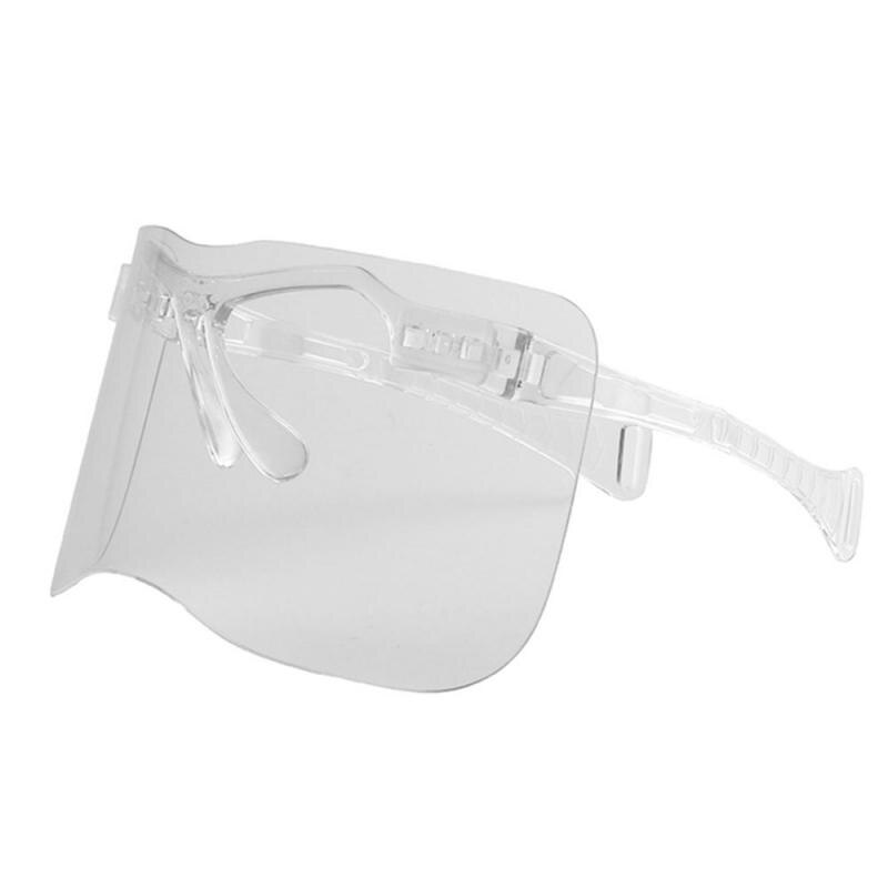 Anti UV Visor Wrap Shield Large Mirror Sun Glasses Half Face Shield Cover Sunscreen Guard Protector Outdoor Cycling Sunglasses