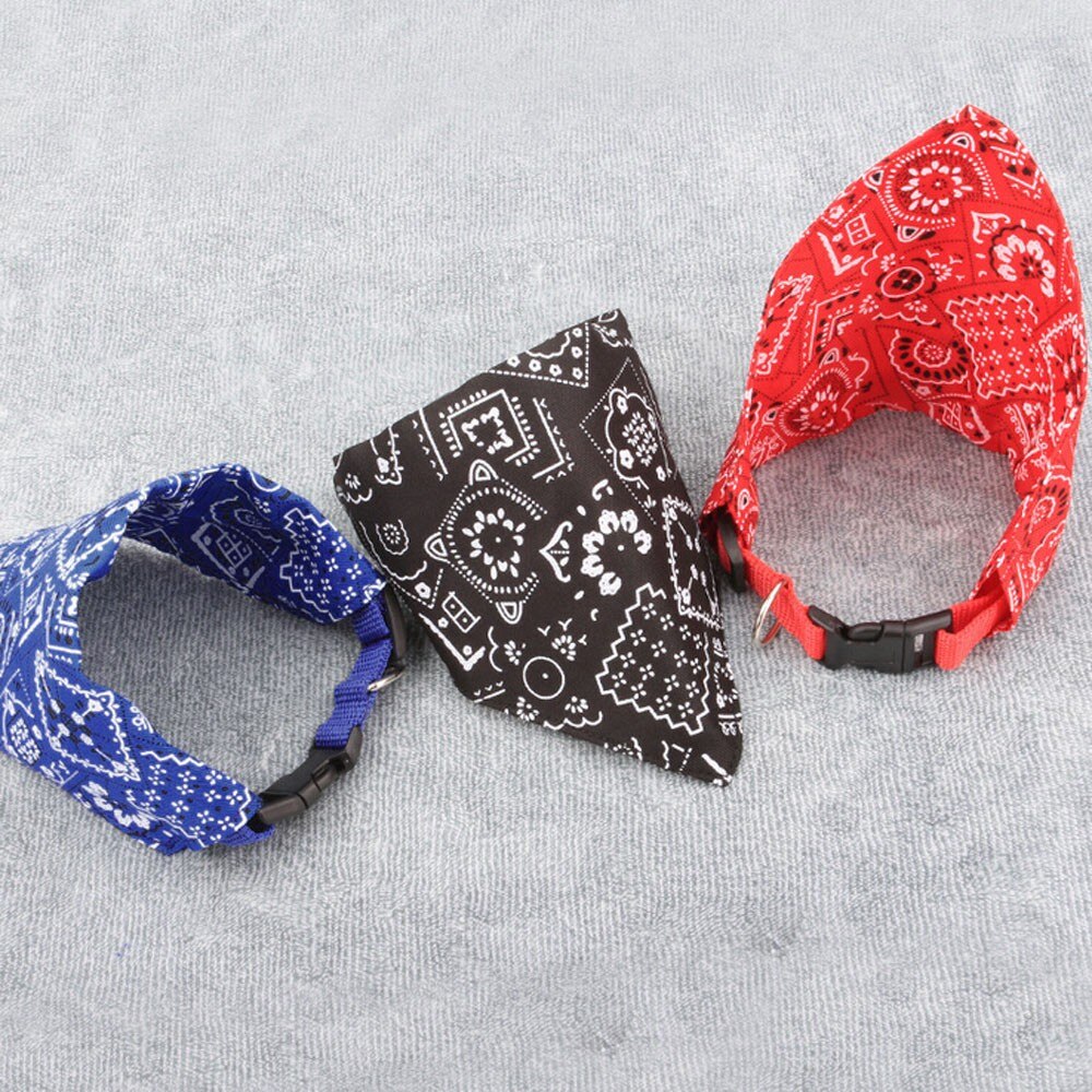 Adjustable Pet Dog Puppy Cat Neck Scarf Bandana Collar Neckerchief Leisure Practical Durable Delicate Convenience
