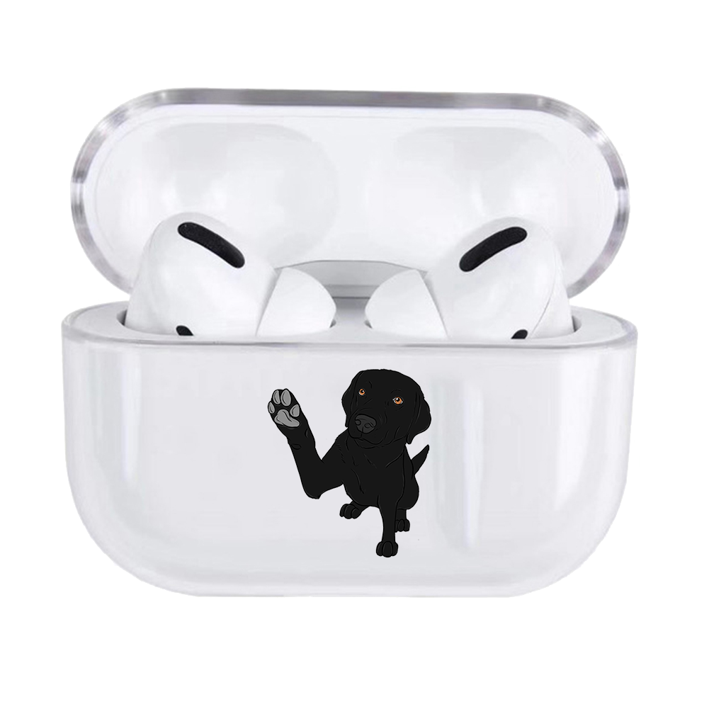 Cute Dog Labrador Retriever Airpod Cases 3 for 2 1 Pro Pods Gen Air Pods Pro Cover Lovely Pet Earphone Cartoon Box Coque