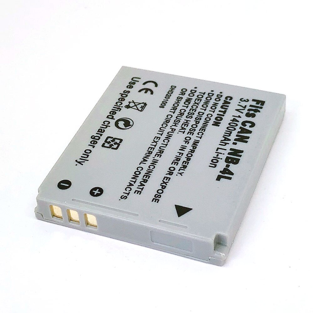 NB-4L NB 4L Battery for Canon IXUS 30 40 50 55 60 65 80 100 I20 110 115 120 130 IS 117 220 225 230 255 H SD1000 SD1100 SD750 TX1