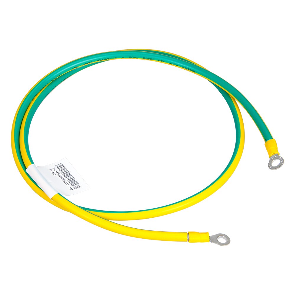 Pararrayos de 1 metro para cable de conexión a tierra de 10 AWG.