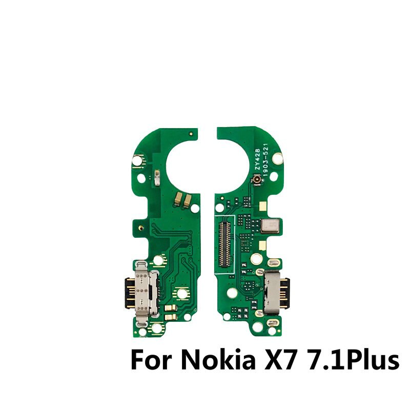 Carte de prise usb pour chargeur nokia 2 2.1 3 3.1 plus 5 5.1 6 6.1 7 7.1 plus 8, pièces de rechange pour module de port usb de charge