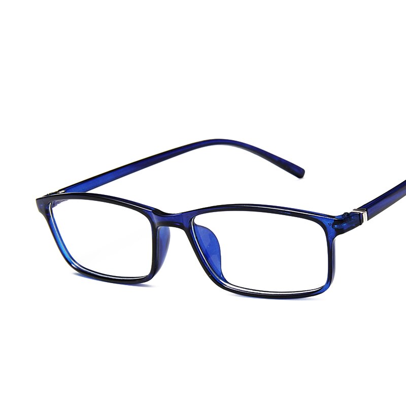 Anti Light Glasses Ray Blue Anti Blue Fatigue Protection Blocking Glasses Eye Square Radiation Computer: Navy blue