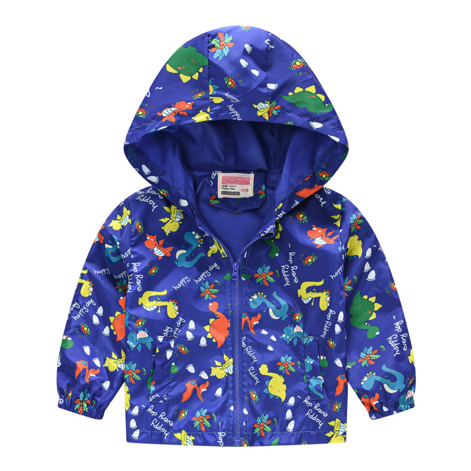 Neugeborenen Baby Clothesbaby jacke Kleinkind freundlicher Baby Grils Jungen Herbst Druck Jacke Reißverschluss Mit Kapuze Winddicht Mantel куртка для девочки: 4-5 Y