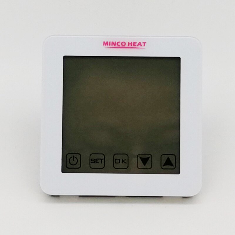 MINCO-termorregulador de calor con pantalla táctil LCD, controlador de temperatura ambiente, termostato para calefacción eléctrica, suelo