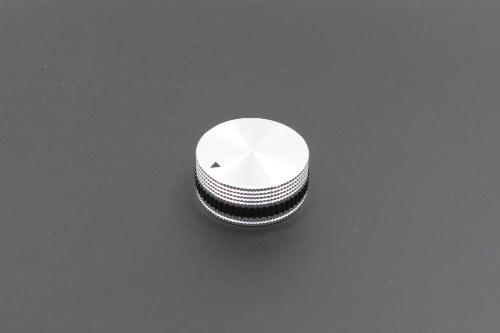 1 stks Diameter 40mm hoge 18mm alle aluminium effen volumeknop