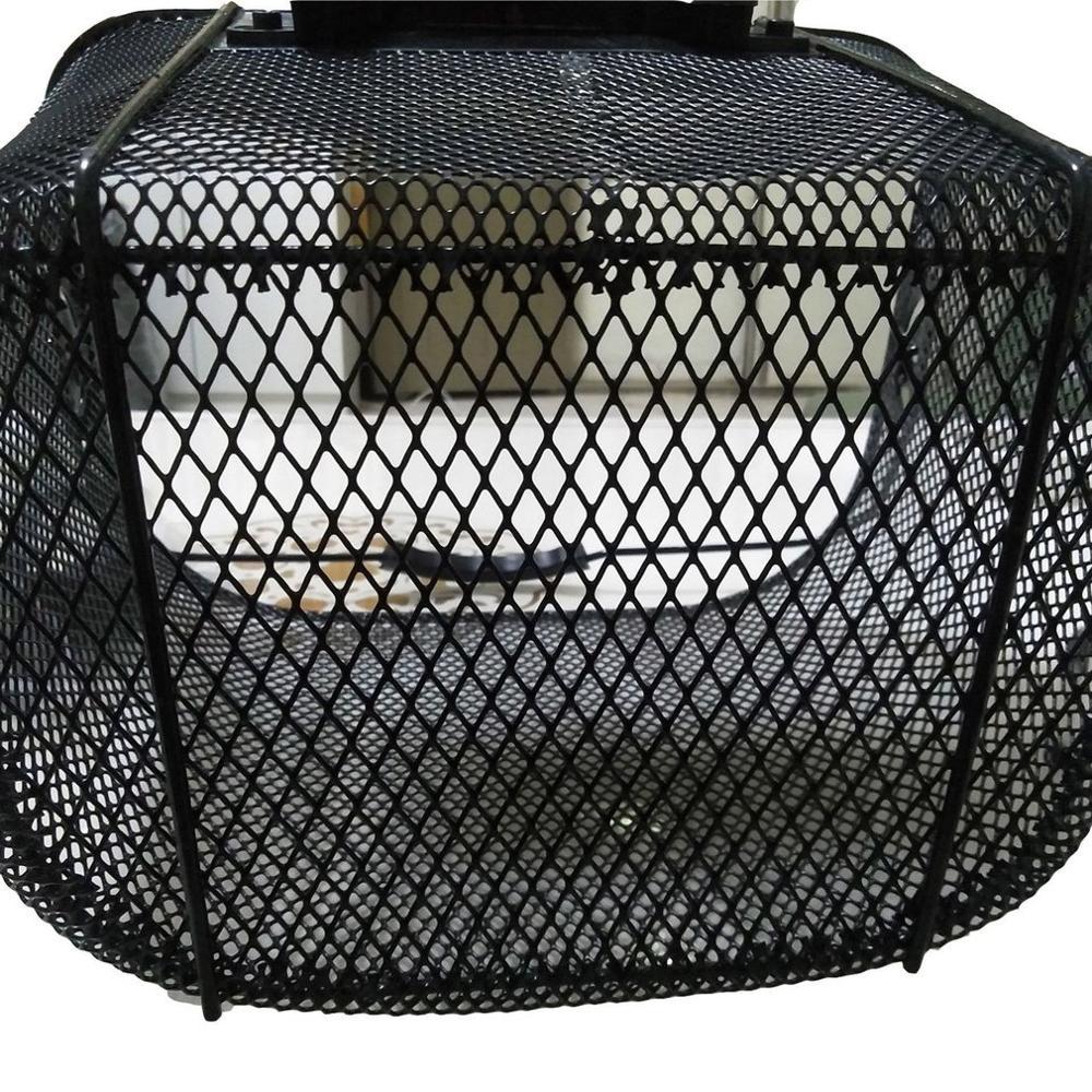 Metal Mesh Basket for MTB Mountain Bike Cycling Bicycle Front Foldable Basket Riding Rear Pannier Quick Release Shopping Handle