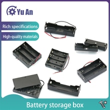 Aaa Batterij Opbergdoos Aaa Batterijen Packs Case Diy Batterij Houders Cell Box Aa Batterijen Houder Met Schakelaar En Deksel 1-8x