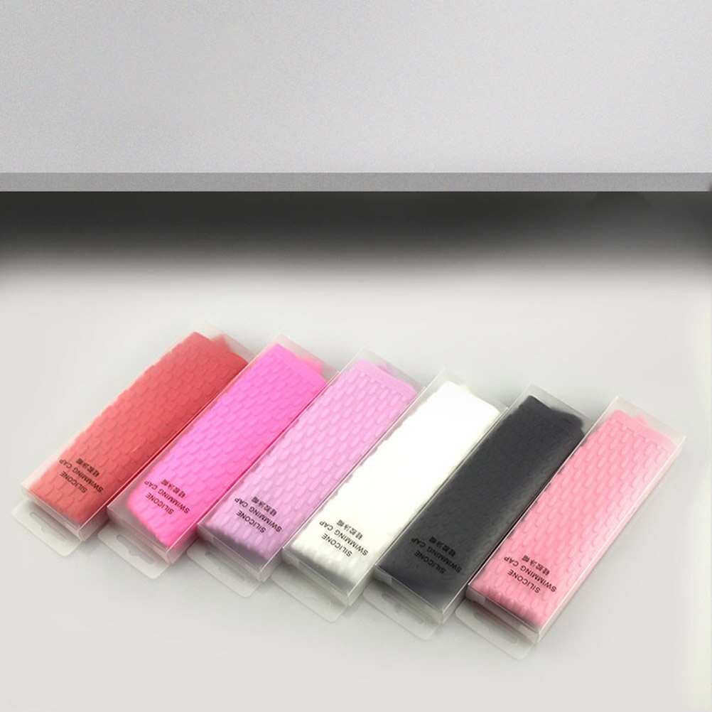 1pc Swimming Cap Useful Durable Practical Long Hair Ear Protection Swim Caps for Female Ladies Women