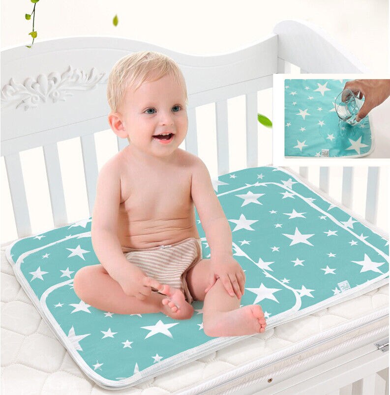 Wasbaar Pasgeboren Baby Matras Ademend Levert Waterdichte Crib Sheet Urine Supply Matrassen