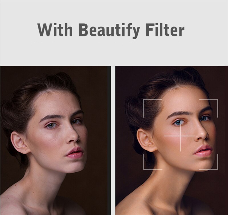 All-in-one Selfie Video Smart Shooting Camera Automatically Face Object Tracking 360°Horizontal Rotation Phone